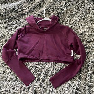 Maroon Gymshark Hoodie